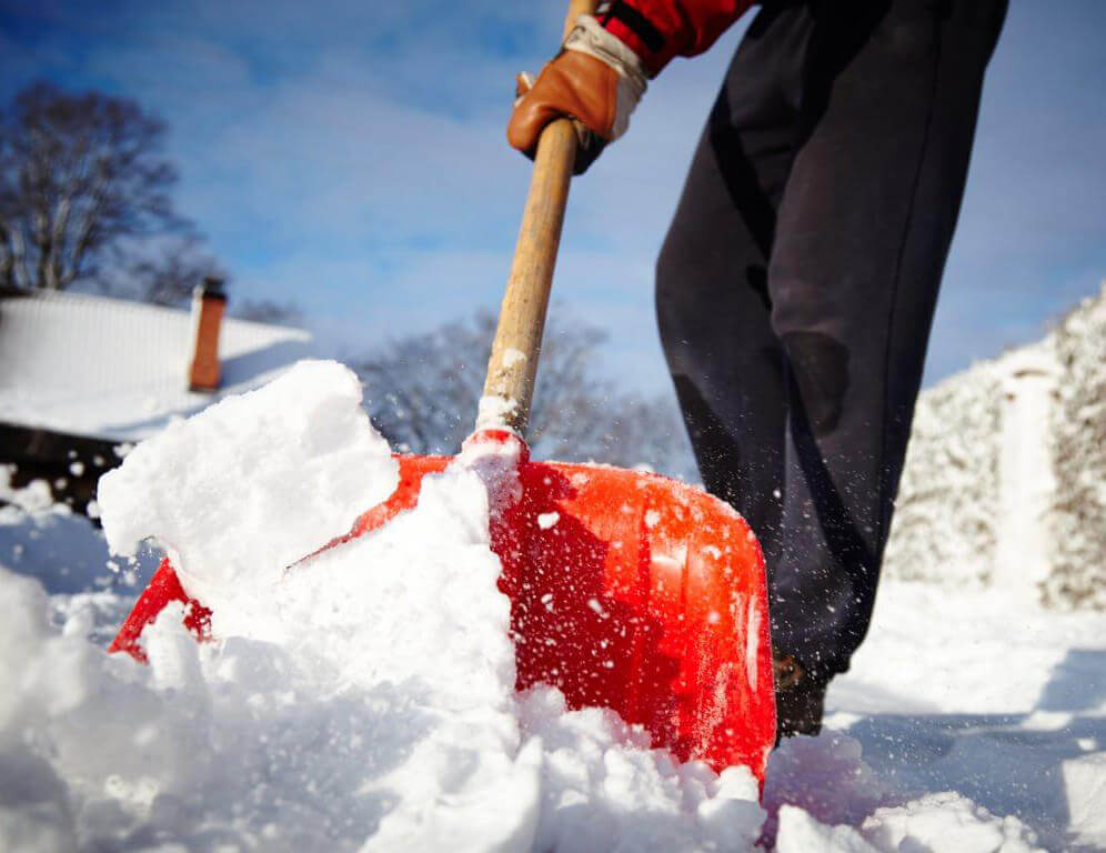 snow plowing service